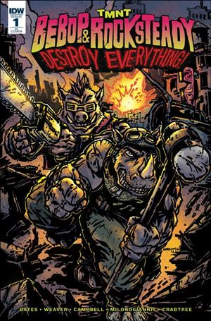 Teenage Mutant Ninja Turtles Bebop & Rocksteady Destroy Everything issue 1-C Kevin Eastman 1:25 Cover