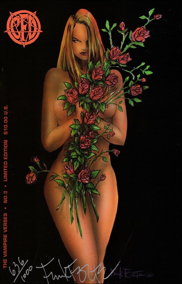 Vampire Verses issue 3-B Signed Limited Edition Cover 1/1000