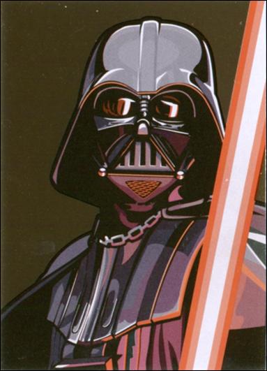 Star Wars Galaxy: Series 5 (Foil Subset) card 14-B Darth Vader Bronze Foil