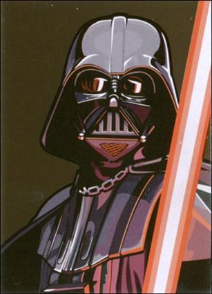 Star Wars Galaxy: Series 5 (Foil Subset) card 14-B Darth Vader Bronze Foil