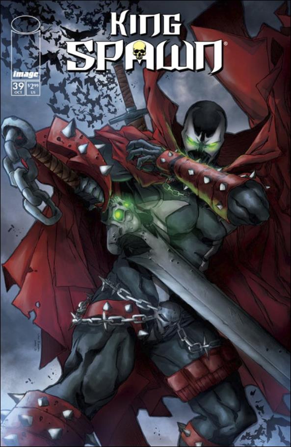 King Spawn issue 39-B Von Randal Cover