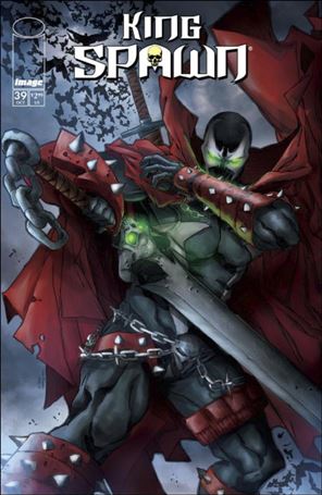 King Spawn issue 39-B Von Randal Cover