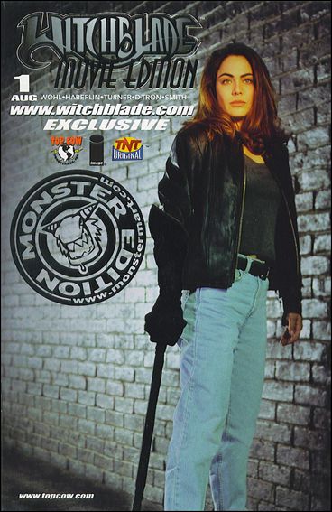 Witchblade (1995) issue 1-G Monster Mart Silver Foil Movie Edition Photo Cover