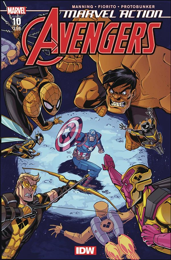 Marvel Action: Avengers (2019) issue 10-C Jon Sommariva Cover (2nd Printing)