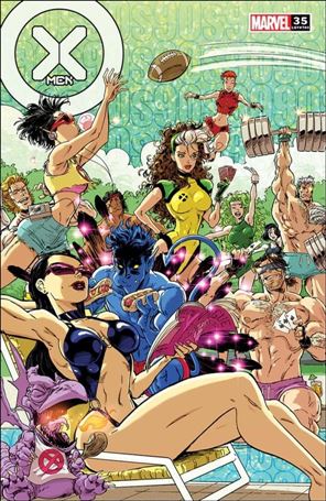 X-Men (2021) issue 35-L Kaare Andrews Connecting Trade Dress Cover