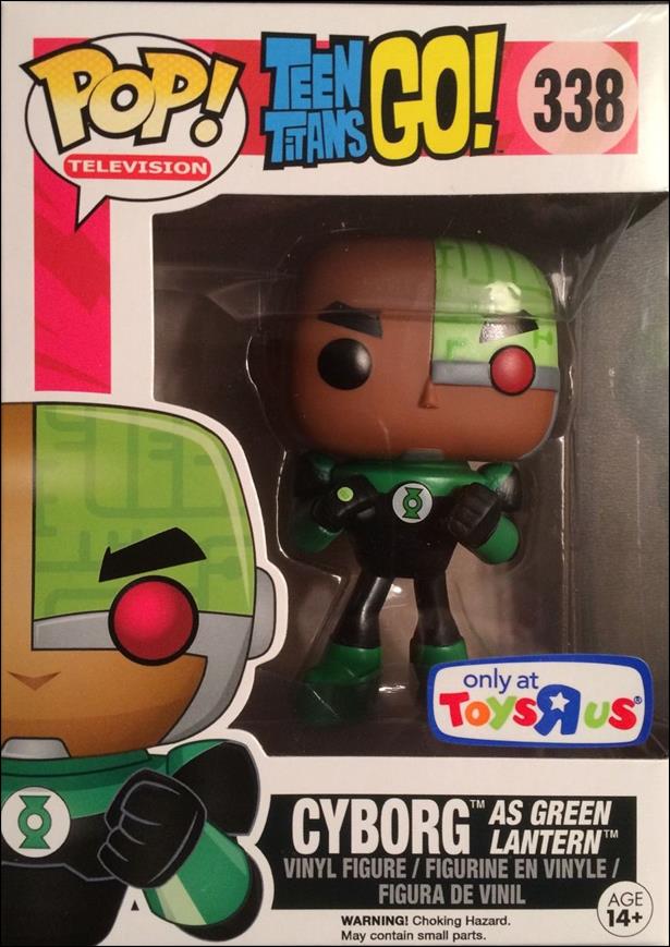 POP! Television figure 338 Cyborg As Green Lantern Toys R Us