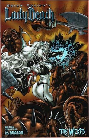 Brian Pulido's Lady Death: The Wicked issue 1/2-G Hellcat Cover 1/1000