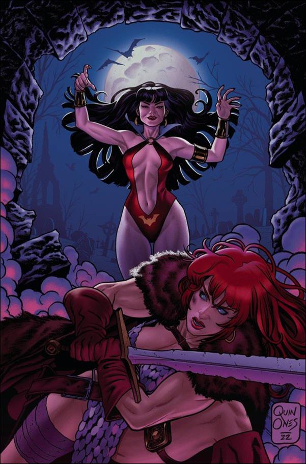 Vampirella Versus Red Sonja issue 1-M Joe Quinones 1:50 Virgin Cover