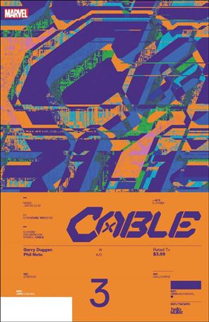 Cable (2020) issue 3-C Tom Muller 1:10 Design Cover