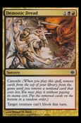 Magic The Gathering: Alara Reborn (Base Set) card 38 Demonic Dread