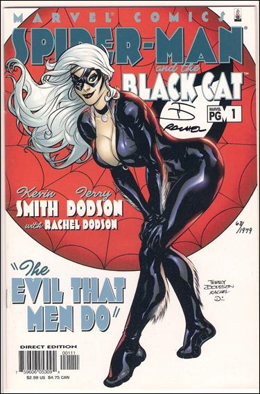 Spider-Man/Black Cat: The Evil That Men Do issue 1-B DF (Signed by Terry & Rachel Dodson) 1/1979