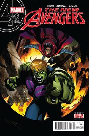 New Avengers (2015) issue 3 Gerardo Sandoval Cover