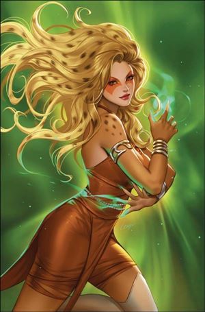 ThunderCats: Cheetara issue 4-G Leirix Li Virgin Cardstock Cover 1/100