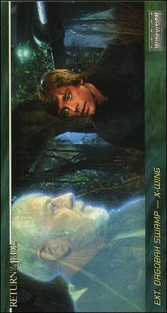 Star Wars Widevision Pepsi MailAway (Promo) card 55 Ext. Dagobah Swamp - X-Wing