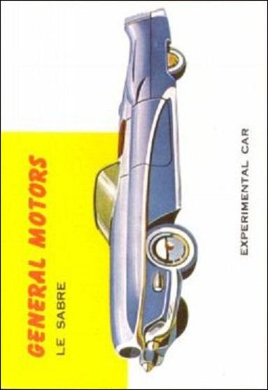World on Wheels (Base Set) card 87 General Motors Le Sabre