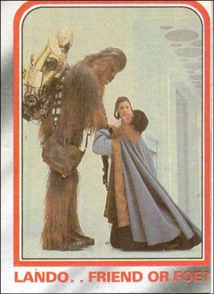 Star Wars: The Empire Strikes Back: Series 1 (Base Set) card 109 Lando.. Friend or Foe?