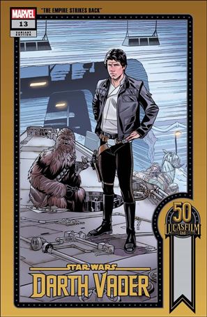 Star Wars: Darth Vader issue 13-C Chris Sprouse Lucasfilm 50th Anniversary Cover