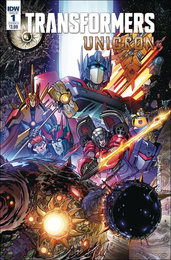 Transformers: Unicron issue 1 Alex Milne Cover