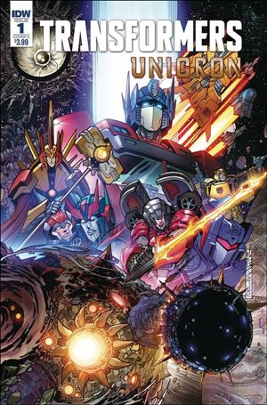 Transformers: Unicron issue 1 Alex Milne Cover