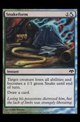 Magic the Gathering: Eventide (Base Set) card 161 Snakeform