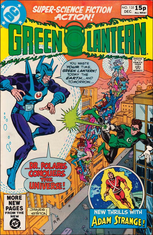 Green Lantern (1960) issue 135-B UK Price Cover