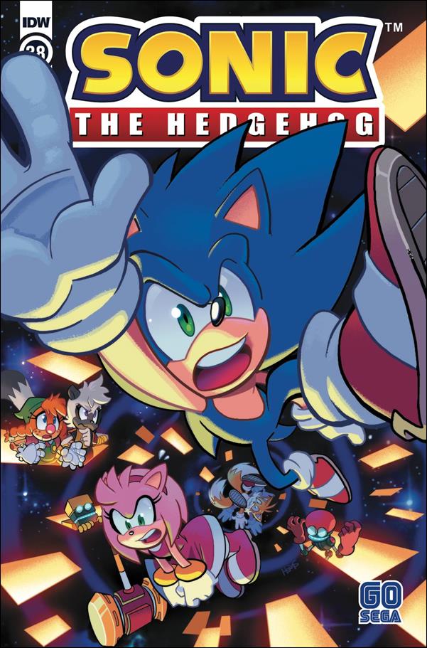 Sonic the Hedgehog (2018) issue 38 Matt Herms Cover