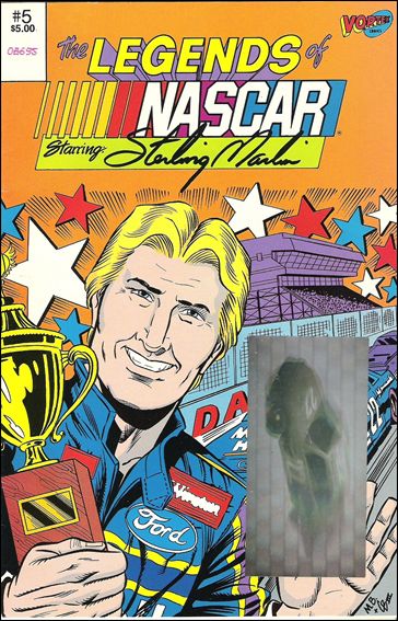 Legends of Nascar issue 5 Hologram Cover