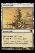 Magic the Gathering: Planechase (Base Set) card 130 Ancient Den