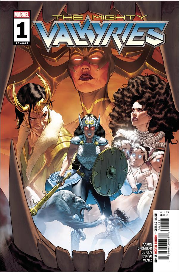 Mighty Valkyries issue 1 Mattia de Iulis Cover