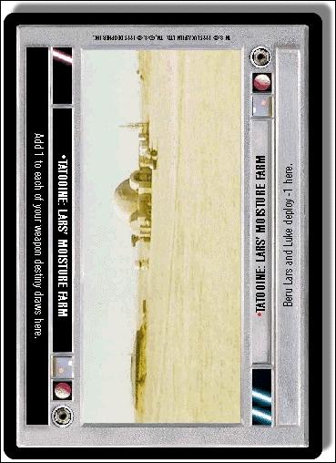 Star Wars: Premiere Limited (Base Set) card 290 Tatooine: Lars' Moisture Farm