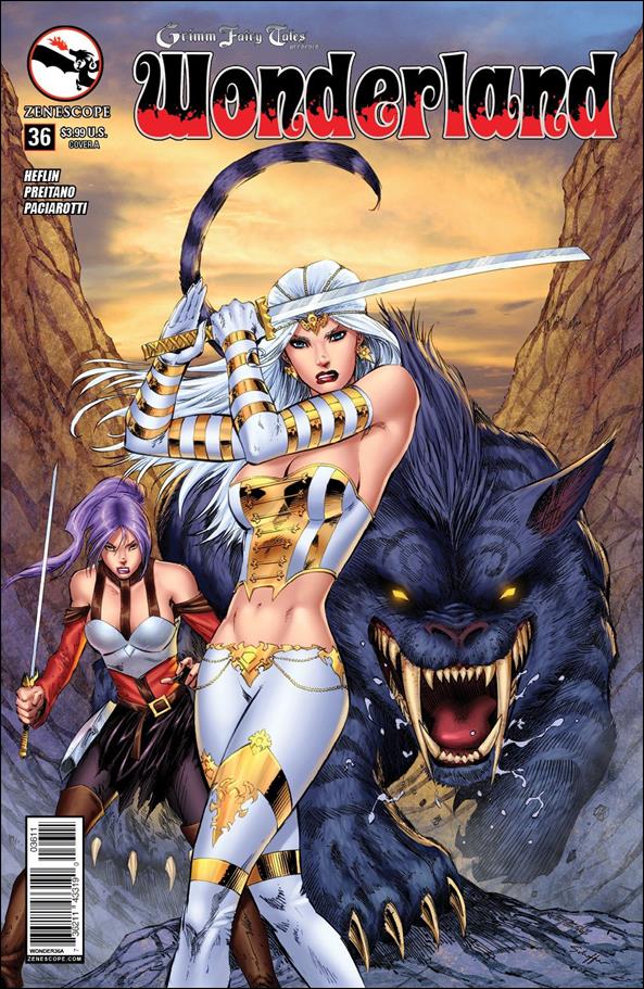 Grimm Fairy Tales Presents Wonderland issue 36 Jason Metcalf Cover