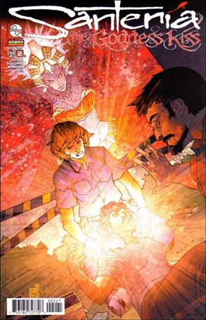 Santeria: The Goddess Kiss issue 2-B Marco Lorenzana Cover