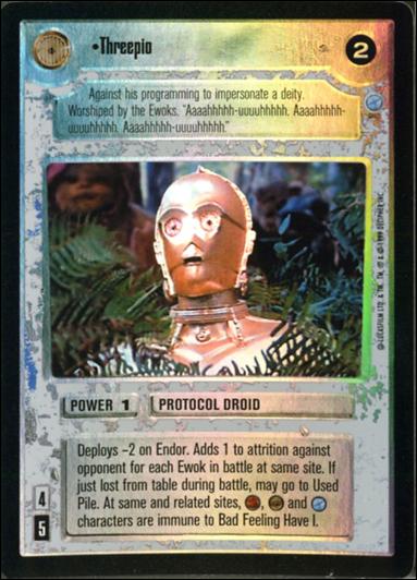 Star Wars: Endor Limited (Foil Subset) card 11 Threepio