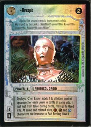 Star Wars: Endor Limited (Foil Subset) card 11 Threepio