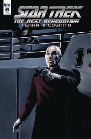 Star Trek: The Next Generation: Terra Incognita issue 6-D J.K. Woodward 1:25 Cover