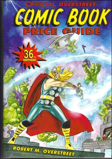 Official Overstreet Comic Book Price Guide issue 36-B John K. Snyder III Thor Cover