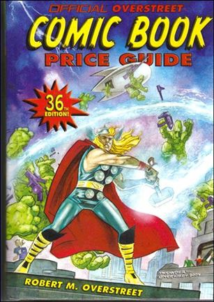 Official Overstreet Comic Book Price Guide issue 36-B John K. Snyder III Thor Cover