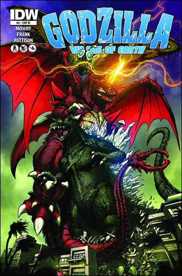 Godzilla: Rulers of the Earth issue 4-B Jeff Zarnov 1:10 Cover