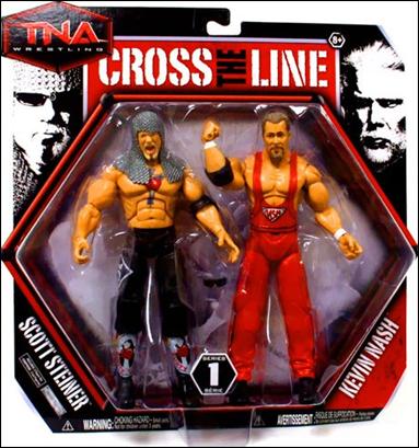 TNA Wrestling: Cross the Line 2-Packs (Series 1) figure 3 Scott Steiner and Kevin Nash