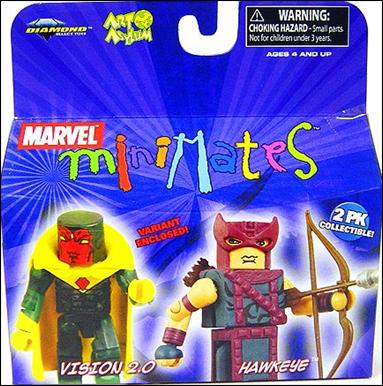 Marvel Minimates figure 57-B Vision 2.0/Hawkeye