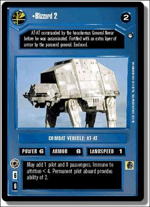 Star Wars: Hoth Limited (Base Set) card 74 Blizzard 2