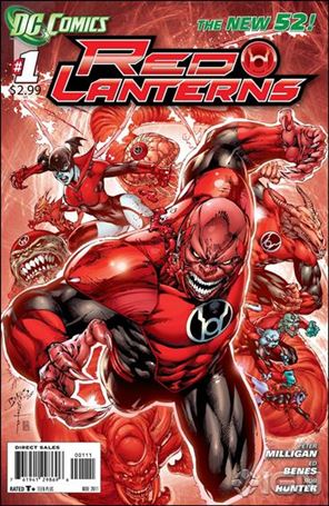 Red Lanterns issue 1 Standard Cover