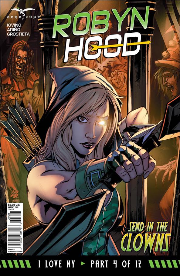 Robyn Hood: I Love NY issue 4-B David Lorenzo Riveiro Cover