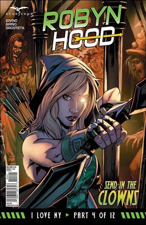 Robyn Hood: I Love NY issue 4-B David Lorenzo Riveiro Cover