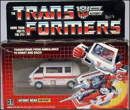 Transformers: More Than Meets the Eye (Generation 1) figure 8 Ratchet (Autobot Medic)