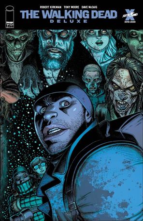 Walking Dead Deluxe issue 7-C Art Adams Cover