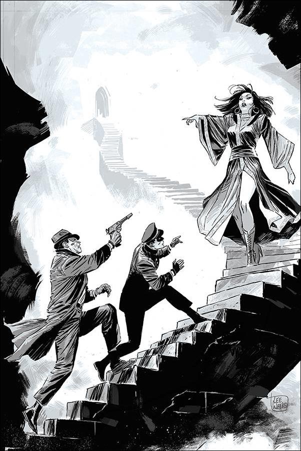 Green Hornet (2020) issue 3-F Lee Weeks Black & White Virgin Cover