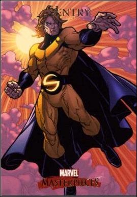 2007 Marvel Masterpieces (Base Set) card 74 Sentry