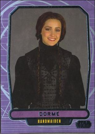 Star Wars Galactic Files (Base Set) card 48 Dorme Handmaiden