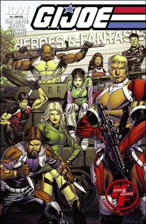 G.I. Joe (2013) issue 5-D Robert Atkins Heroes & Fantasies Cover 1/1000